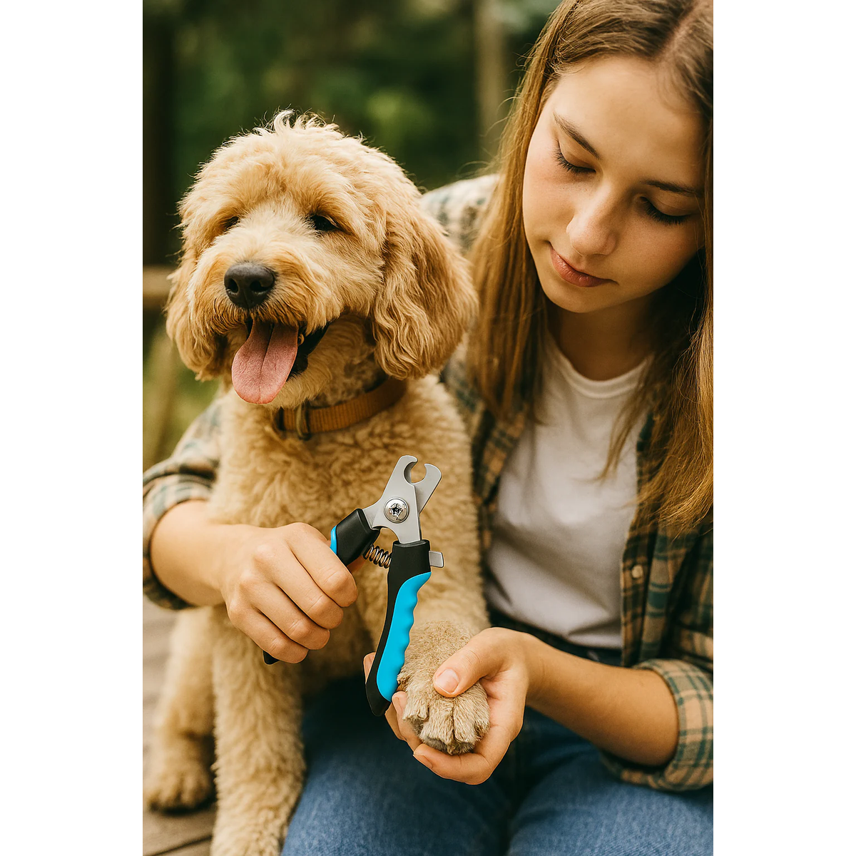 Professional Pet Nail Clipper with Safety Guard Stainless Steel Scissors Cat Dog for Claw Care Grooming Supplies Size Fits