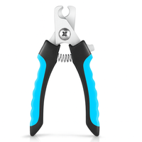 Professional Pet Nail Clipper with Safety Guard Stainless Steel Scissors Cat Dog for Claw Care Grooming Supplies Size Fits