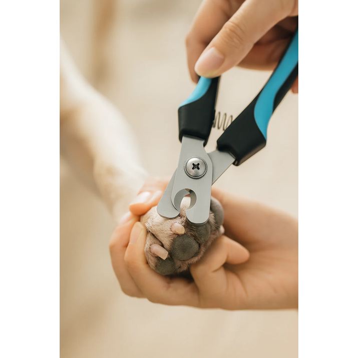 Professional Pet Nail Clipper with Safety Guard Stainless Steel Scissors Cat Dog for Claw Care Grooming Supplies Size Fits